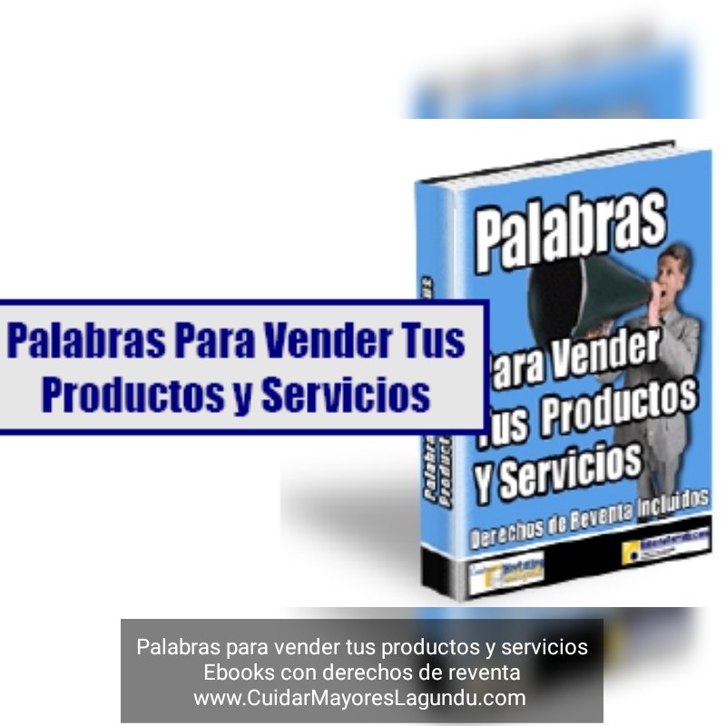 Palabras para vender tus productos y servicios ebook con derechos de reventa