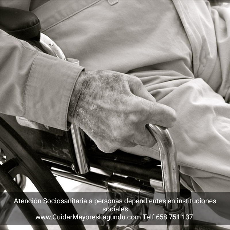 Atencion sociosanitaria a personas dependientes en instituciones sociales