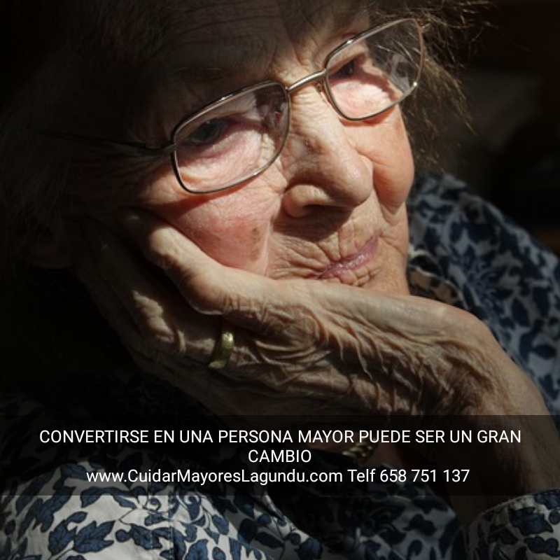 Convertirse en una persona mayor puede ser un gran cambio