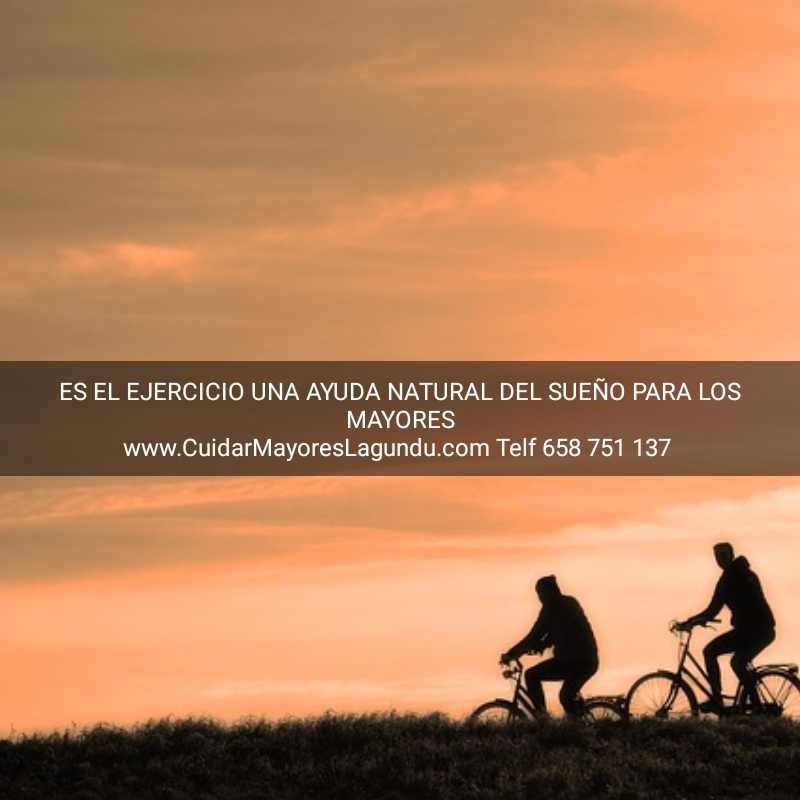 Es el ejercicio una ayuda natural del sueño para los mayores