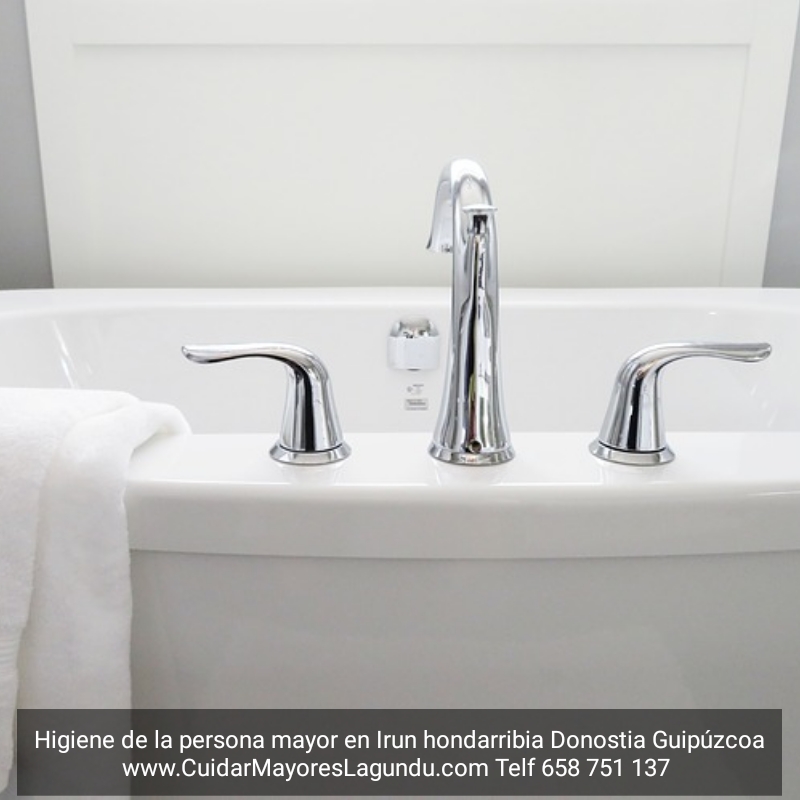 Higiene de la persona mayor en irun hondarribia donostia guipuzcoa