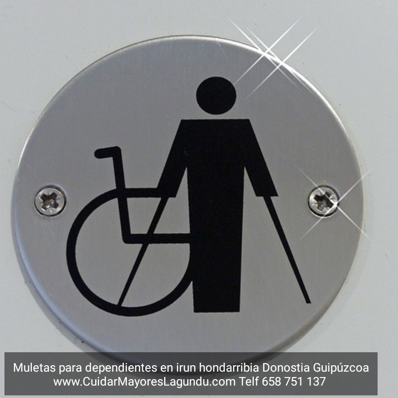 Muletas para dependientes en irun hondarribia donostia guipuzcoa