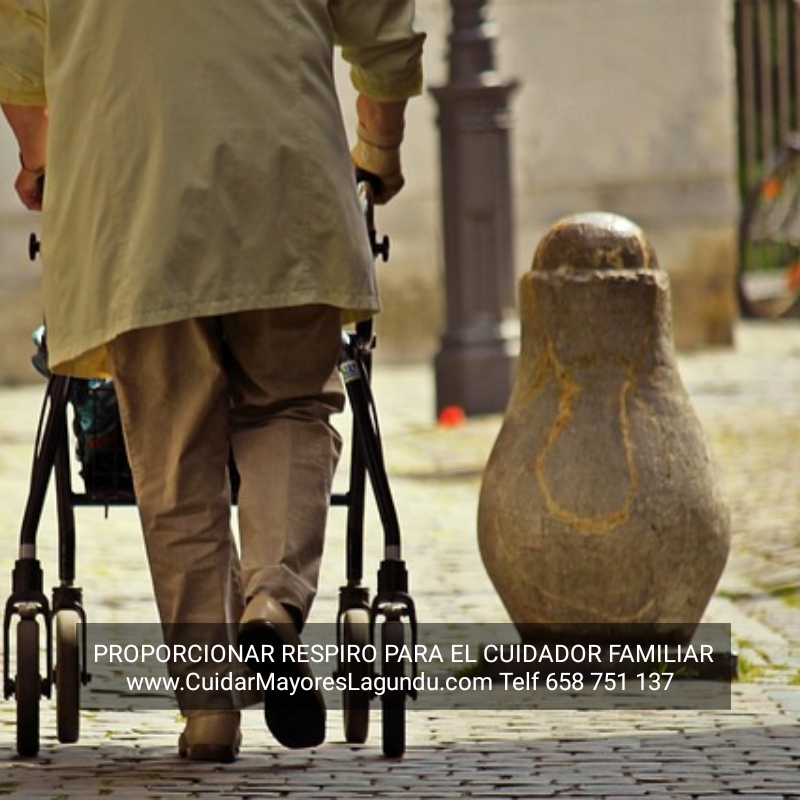 Proporcionar respiro para el cuidador familiar