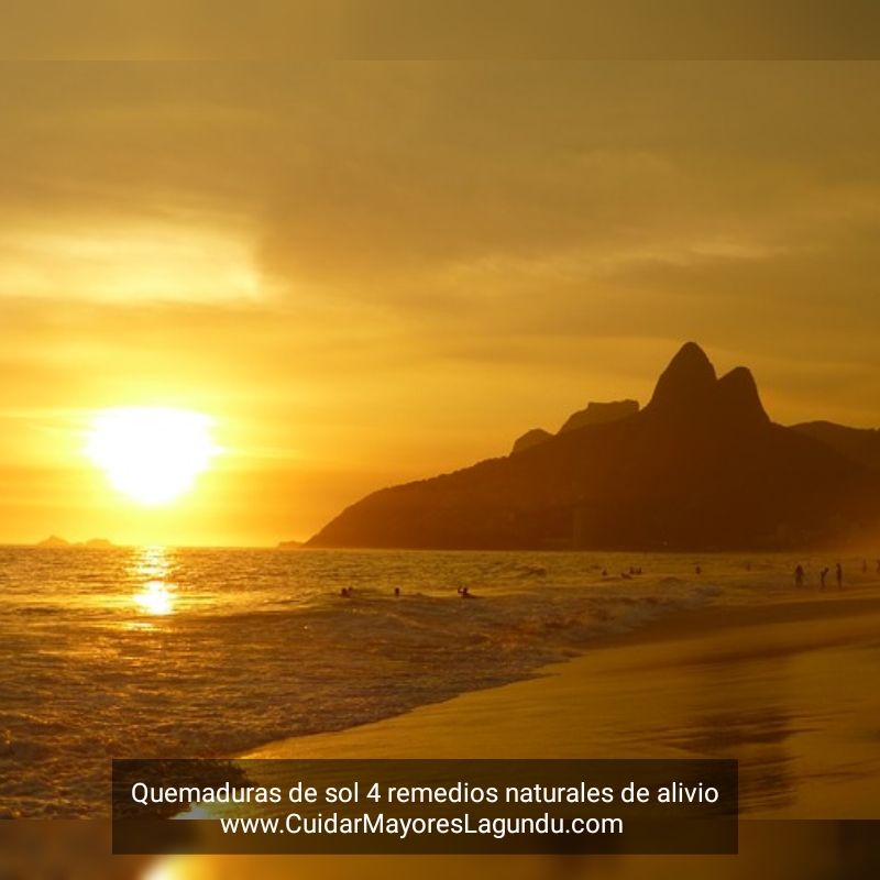 Quemaduras De Sol 4 Remedios Naturales Para Aliviar El Dolor
