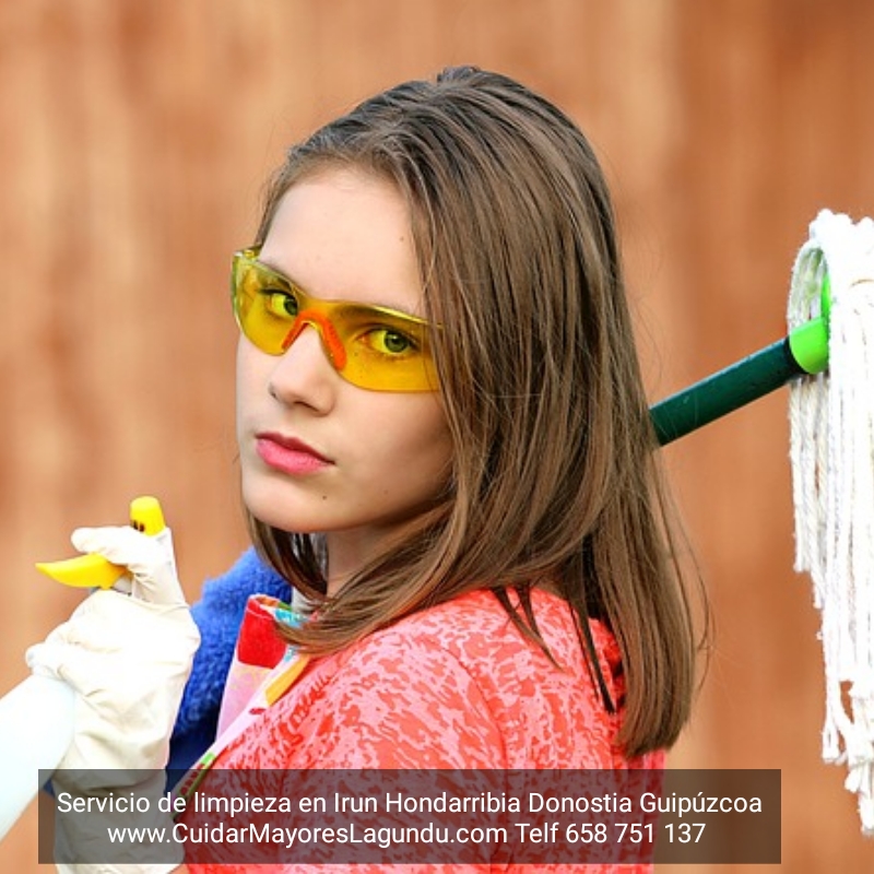 Servicio de limpieza en Irun Hondarribia Donostia Guipuzcoa